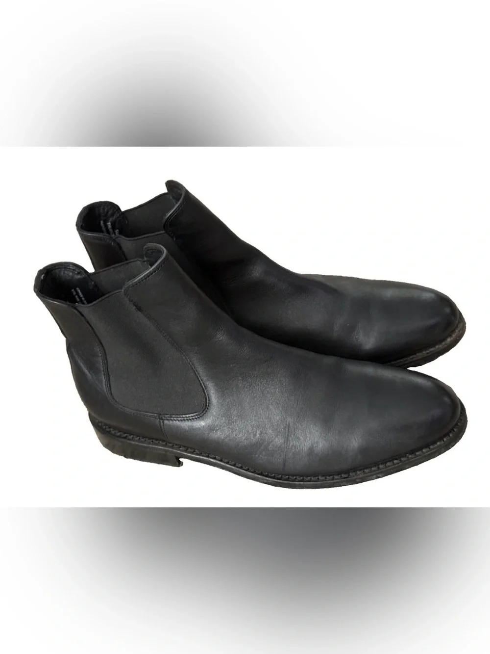 Thursday Boot Company Black Leather Chelsea Boots Men's Size 9.5 Handcrafted